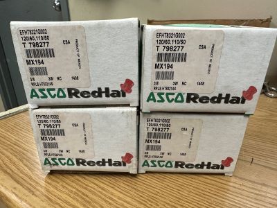 Four (4) Asco Solenoid Valves - Image 2